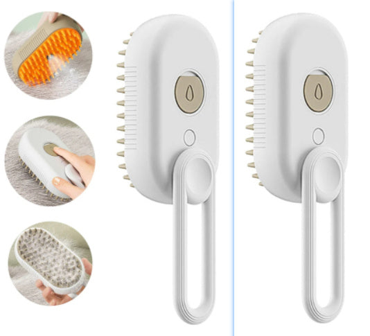 Cat Steam Brush Steamy Dog Brush 3 In 1 Electric Spray Cat Hair Brushes For Massage Pet Grooming Comb c Pet Products